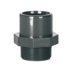 PVC TERMINAL 50-63 x 1 1/2\" R/M1